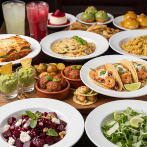 European Finger Food & Main Courses