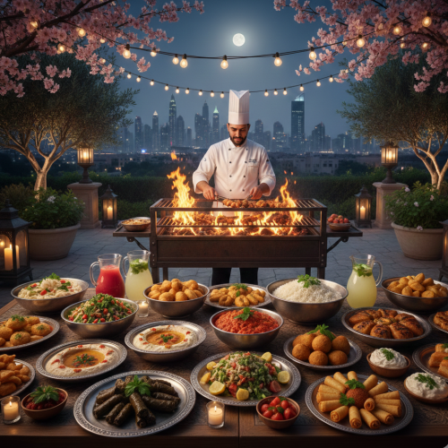 Lebanese Menu (Live BBQ)