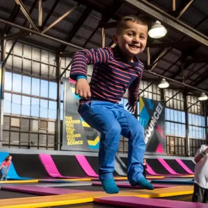 BOUNCE trampoline park in Al Quoz, Dubai