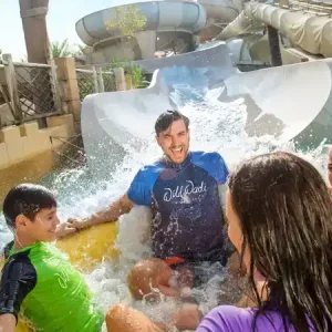 Wild Wadi Waterpark next to Burj Al Arab, Jumeirah, Dubai